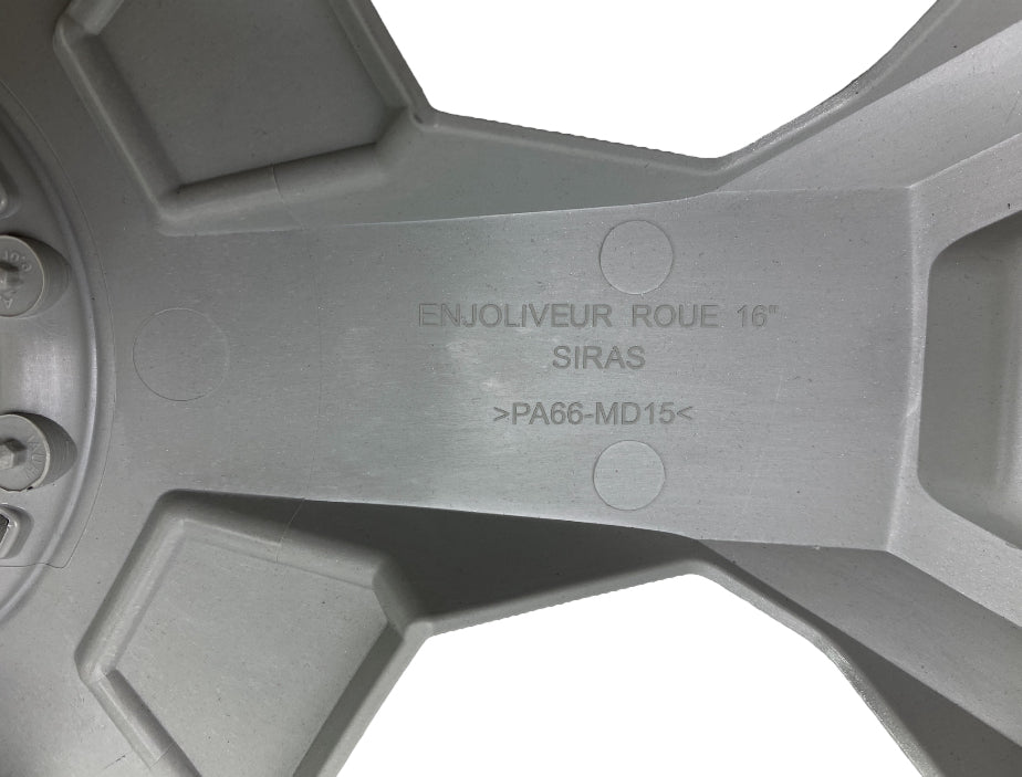 Pièce d'origine Enjoliveur de roue 16 pouces pour Renault Trafic III 403155057R