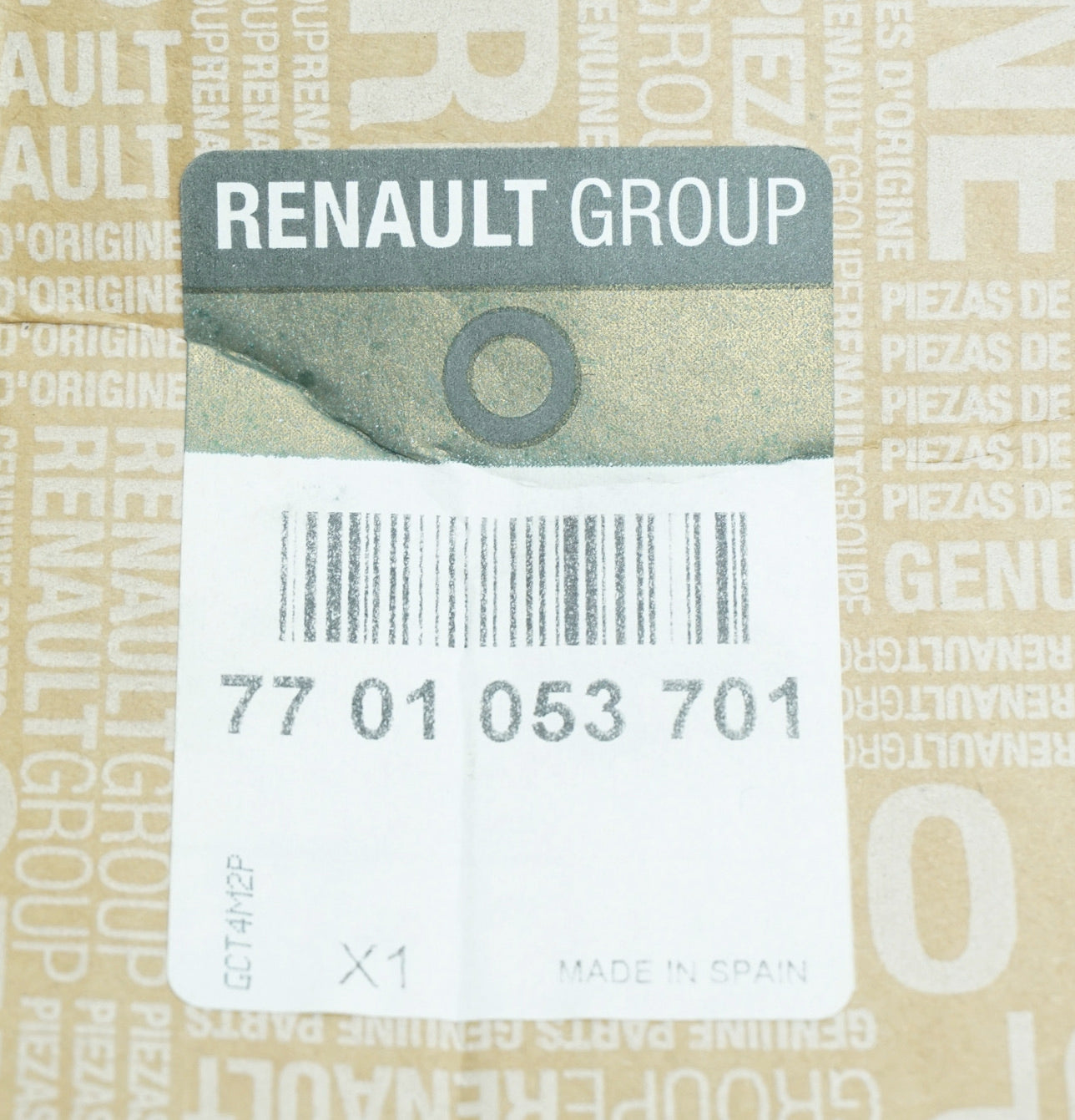 Pièce d'origine Rétroviseur extérieur électrique gauche pour Renault Espace IV 7701053701