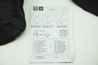 Pièce d'origine Housses de siège pour Renault Trafic III 8201410090
