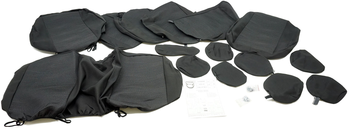Pièce d'origine Housses de siège pour Dacia Sandero II Logan II 8201496825