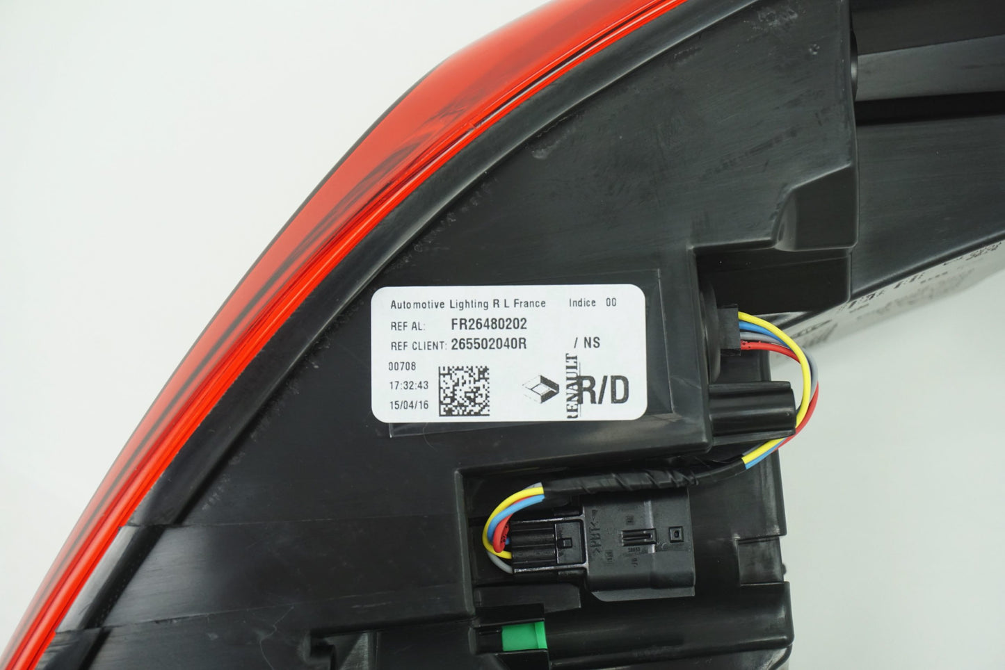 Pièce d'origine Feu arrière droit LED pour Renault Talisman 265502040R