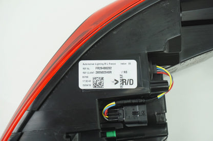 Pièce d'origine Feu arrière droit LED pour Renault Talisman 265502040R