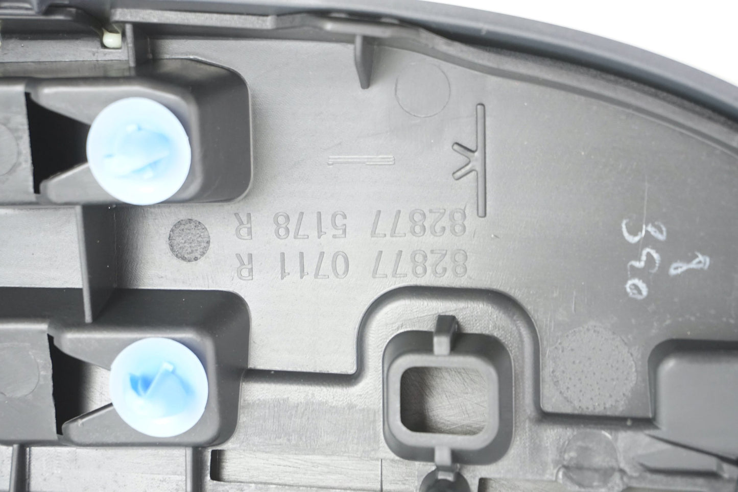 Pièce d'origine Baguette de porte arrière gauche pour Renault Mégane III 828773074R