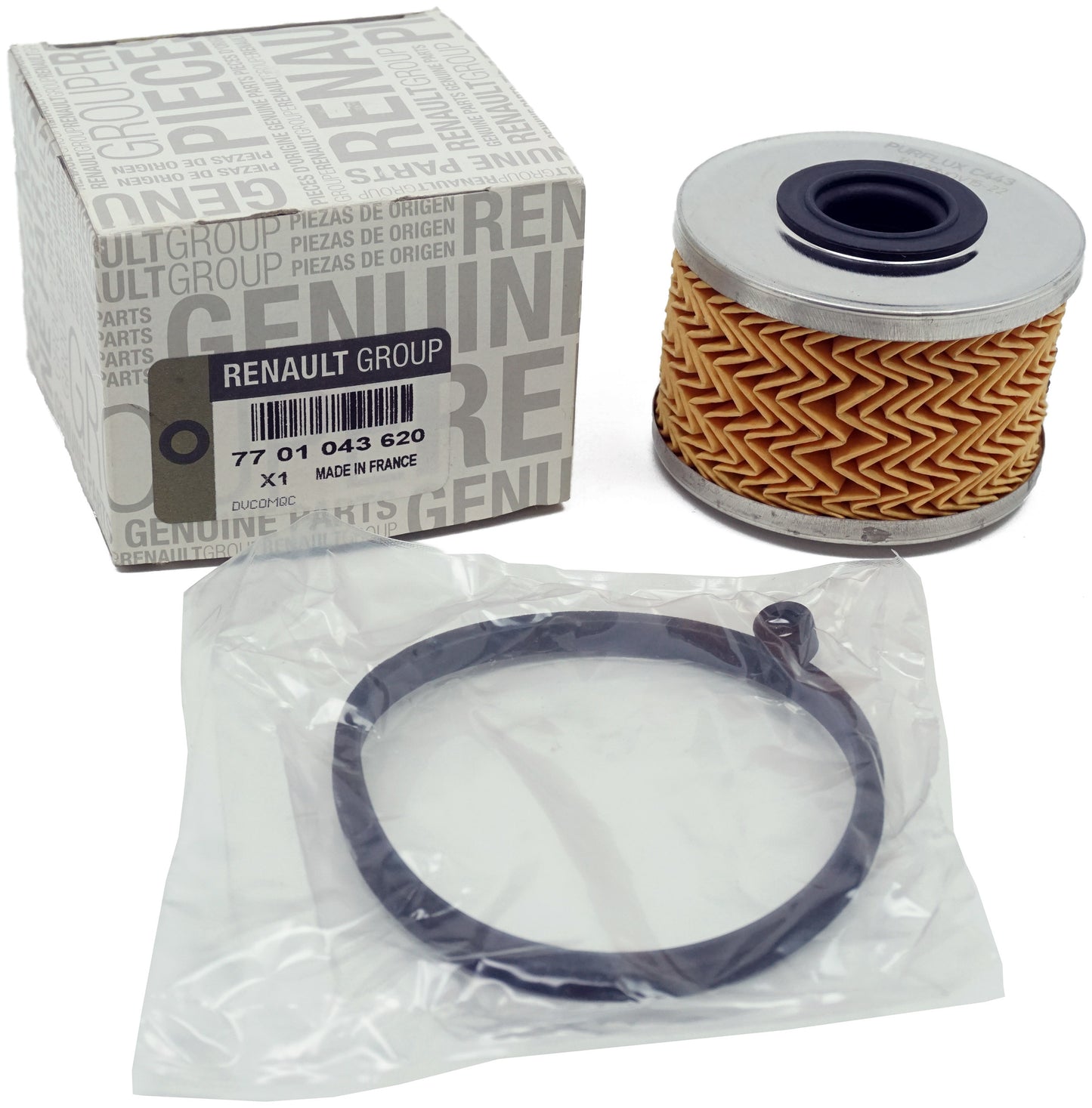 Pièce d'origine Filtre à carburant pour Renault 7701043620