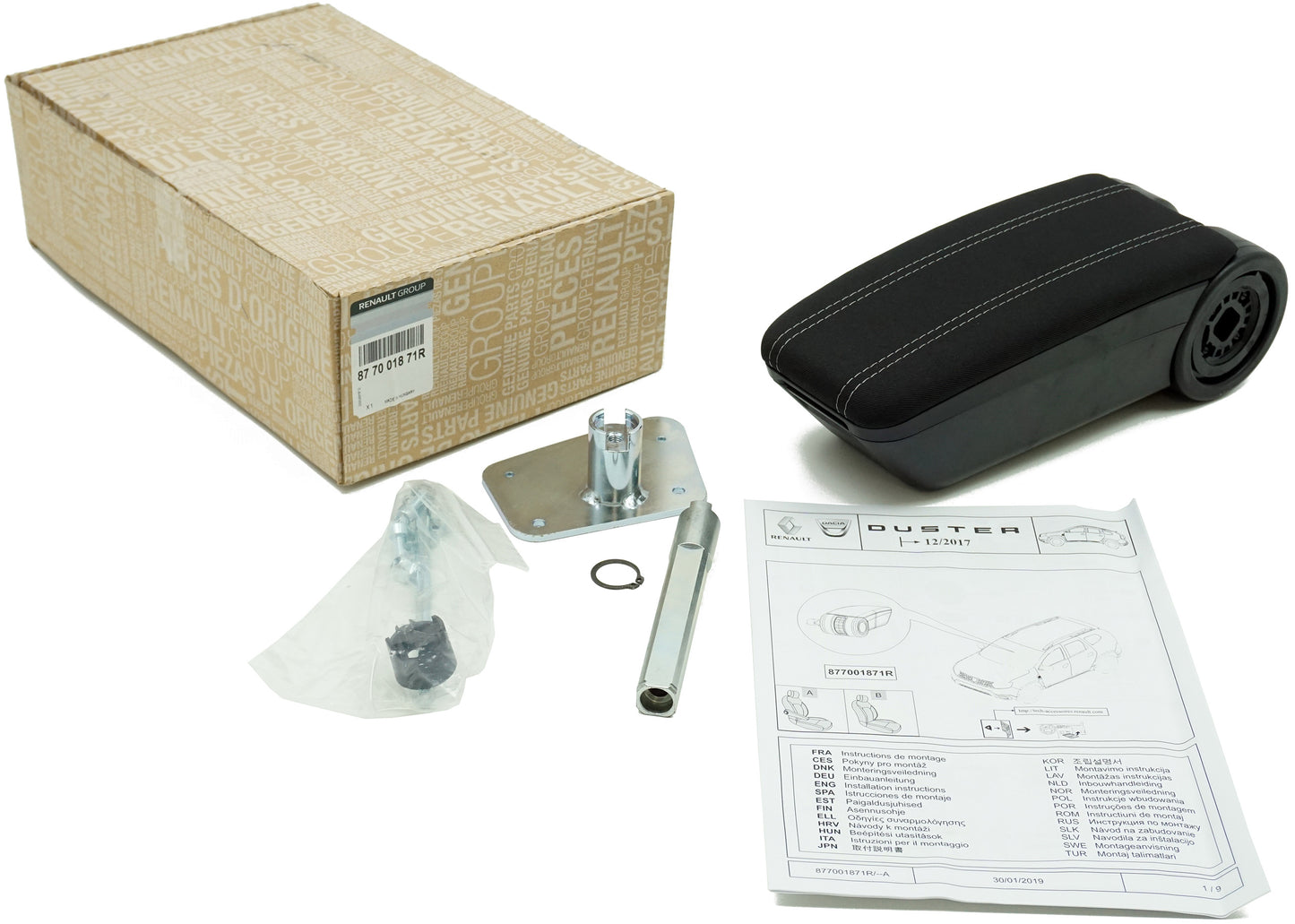 Pièce d'origine Accoudoir pour Dacia Duster II 877001871R