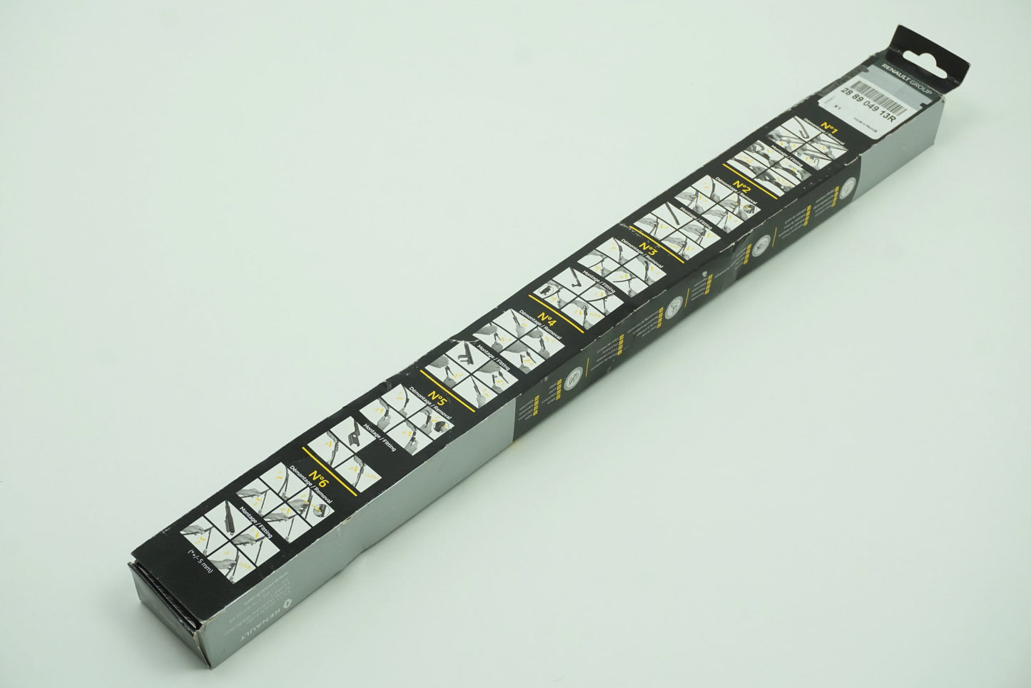 Pièce d'origine Balais d'essuie-glace avant pour Renault Laguna II 288904913R