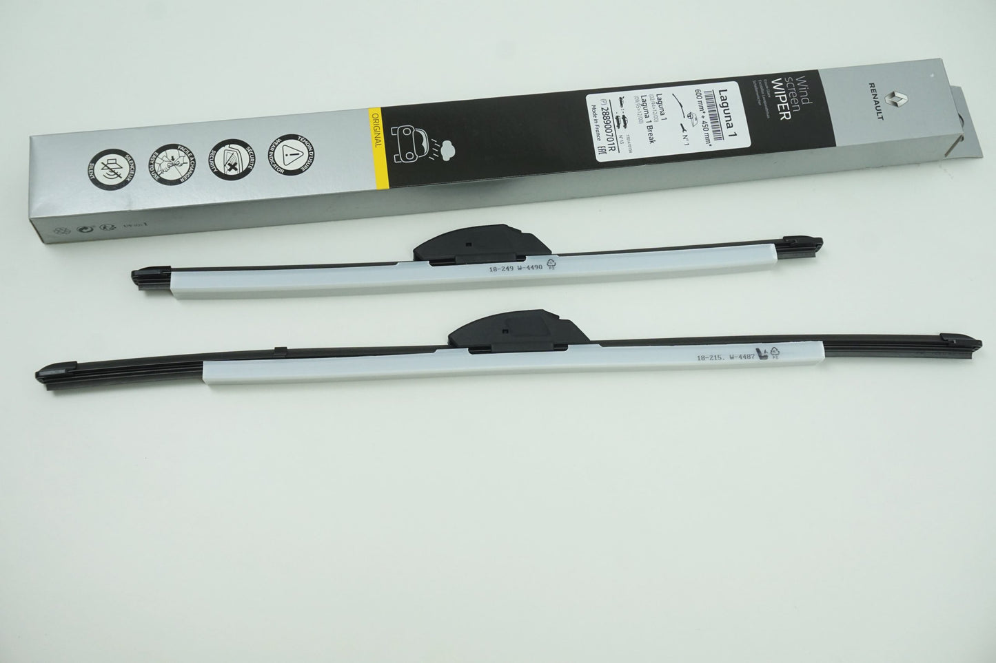 Pièce d'origine Balais d'essuie-glace avant pour Renault Laguna I 288900701R