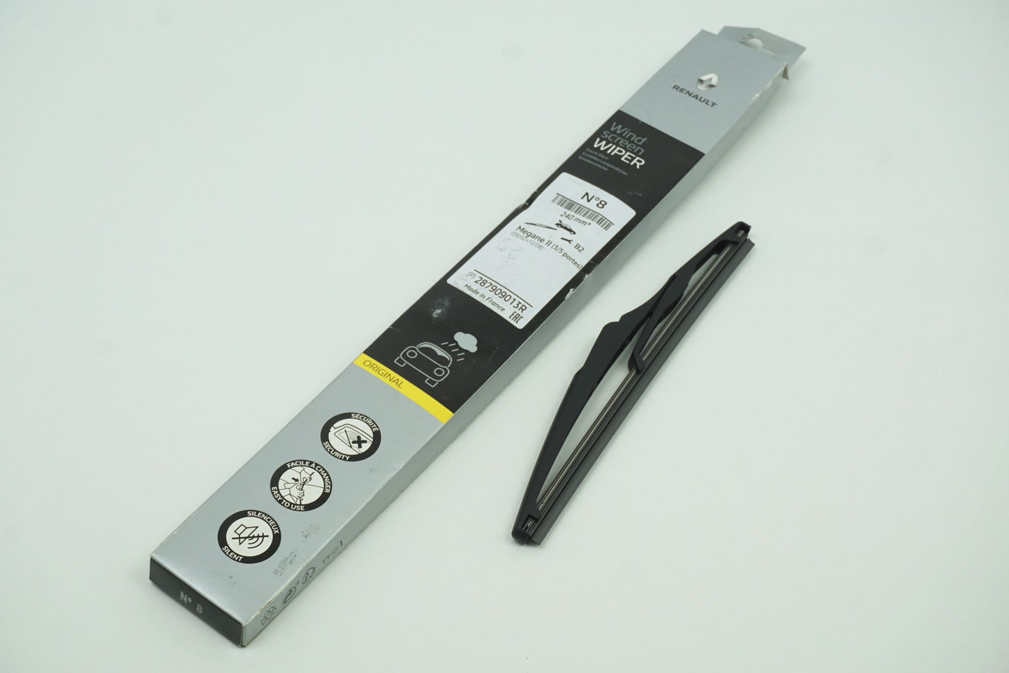 Pièce d'origine Balai d'essuie-glace arrière 240 mm pour Renault Mégane II 287909013R