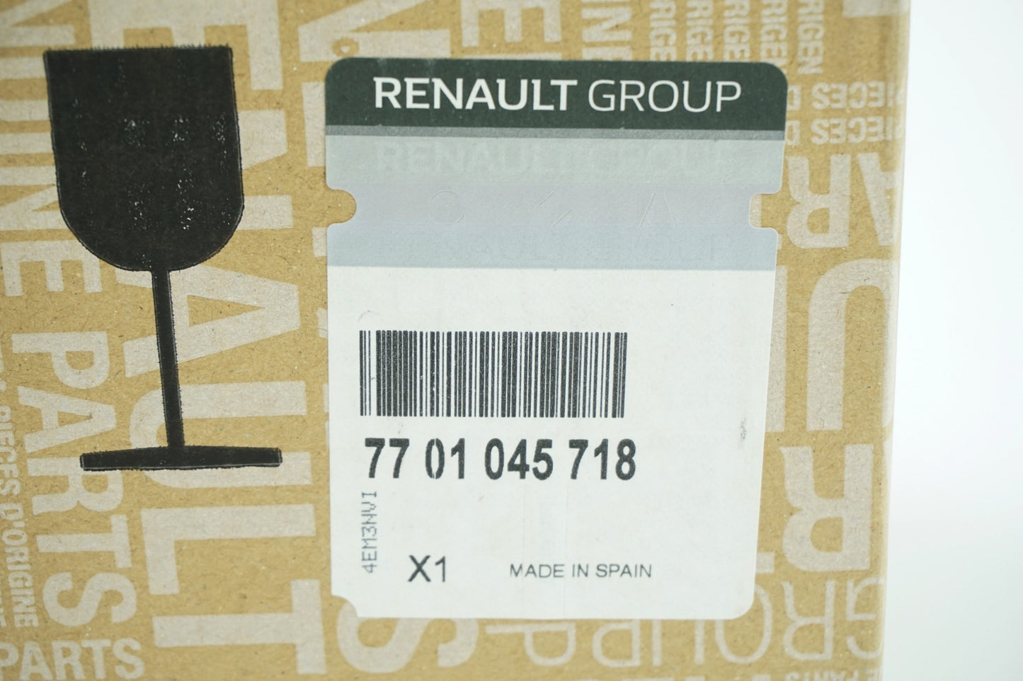 Pièce d'origine Feu antibrouillard gauche pour Renault 7701045718