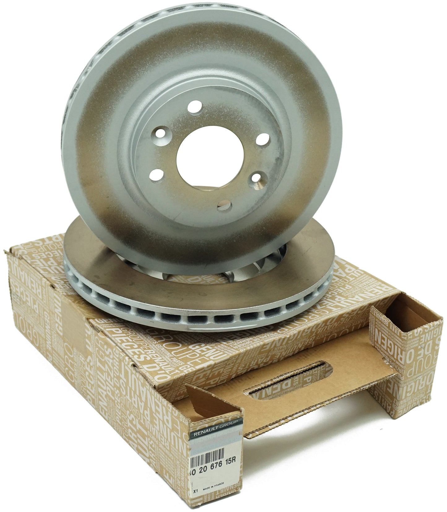 Pièce d'origine Disques de frein avant pour Renault Clio IV 402067615R