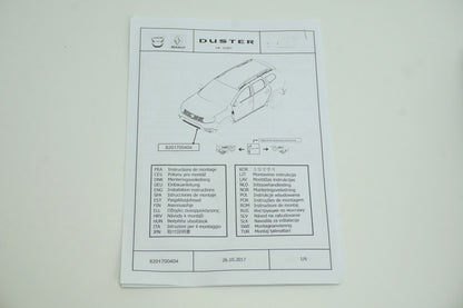 Pièce d'origine Protection sous moteur pour Dacia Duster II 8201700404