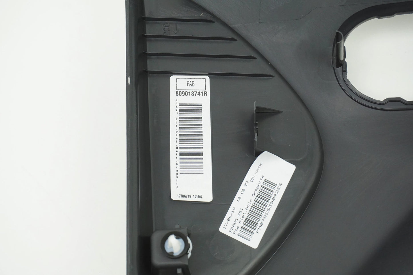 Pièce d'origine Panneau de porte avant gauche pour Renault Kangoo II 809018741R
