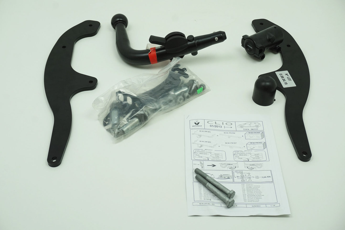 Pièce d'origine Attelage complet pour Renault Clio IV 8201370932