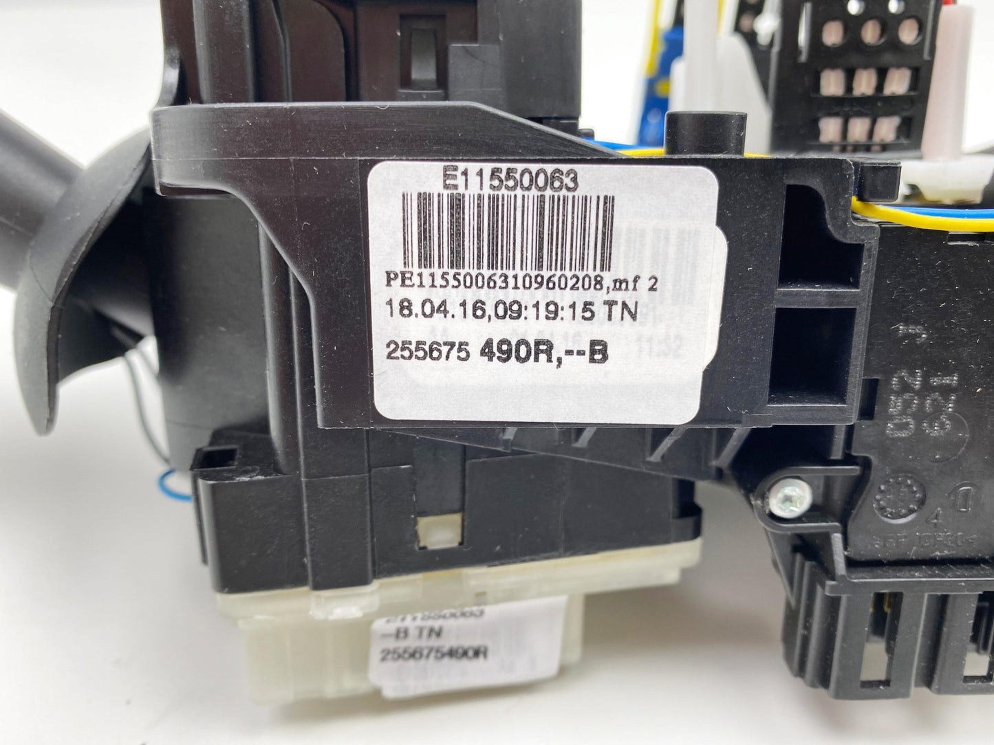 Pièce d'origine Commodo de colonne de direction avec contacteur tournant pour Renault Clio IV RS GT 255675490R