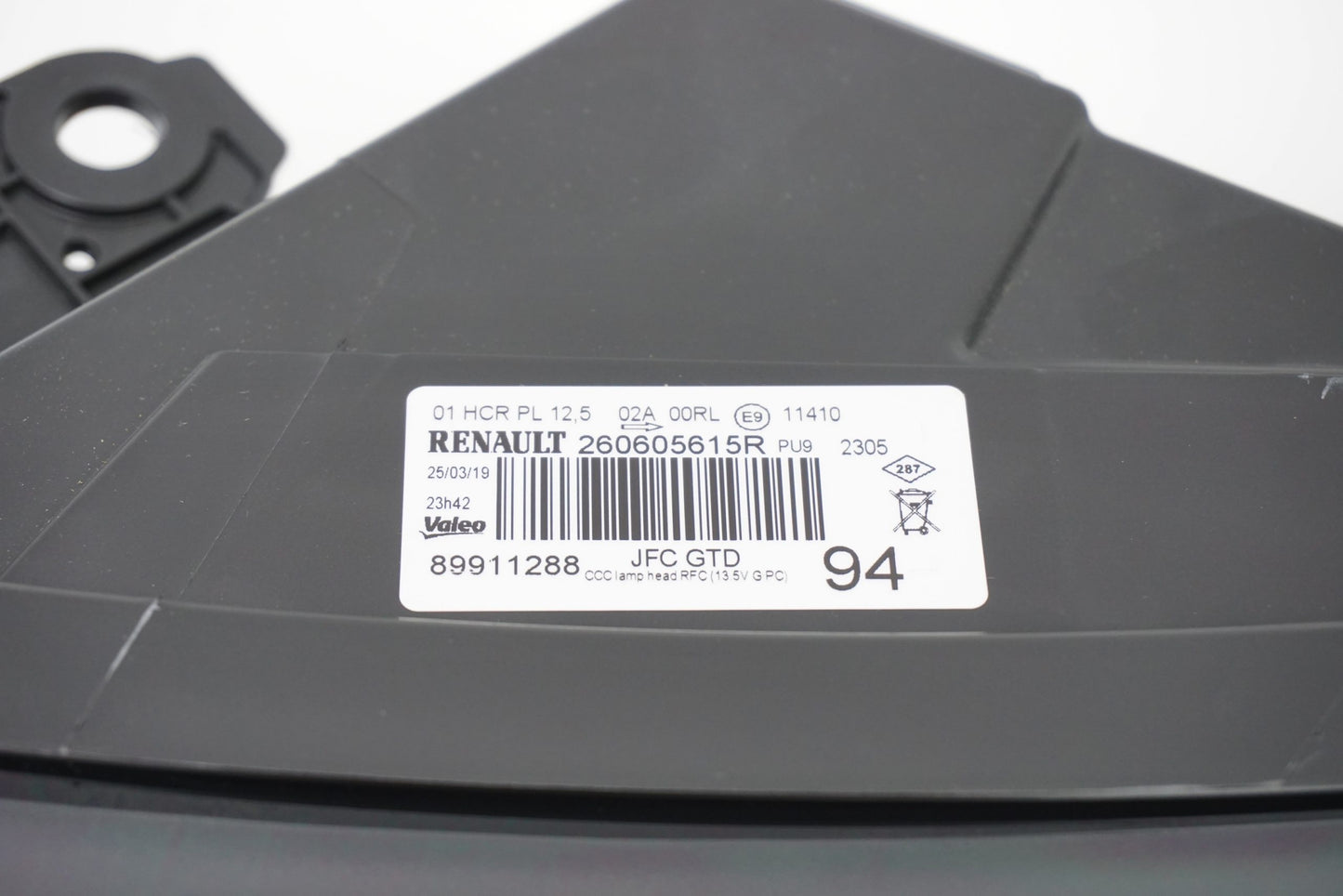 Pièce d'origine Feu avant gauche LED pour Renault Espace V 260605615R