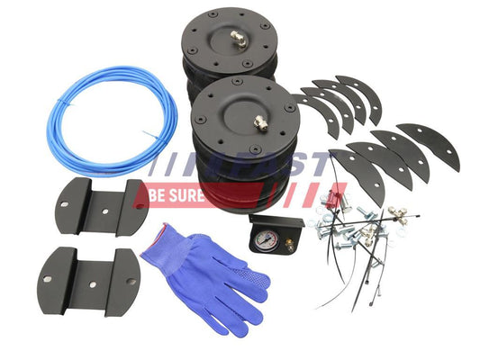 SOUFFLET À AIR, SUSPENSION PNEUMATIQUE FORD TRANSIT 13> ARRIÈRE KIT RWD.