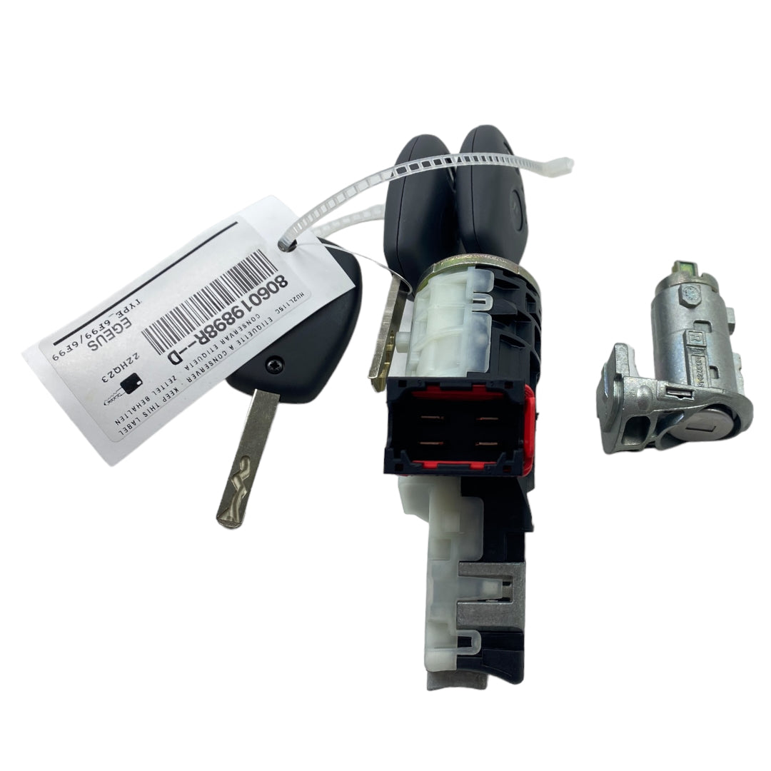 Pièce d'origine Antivol de direction avec 3 clés pour Renault Trafic III Master III Kangoo II 806019898R