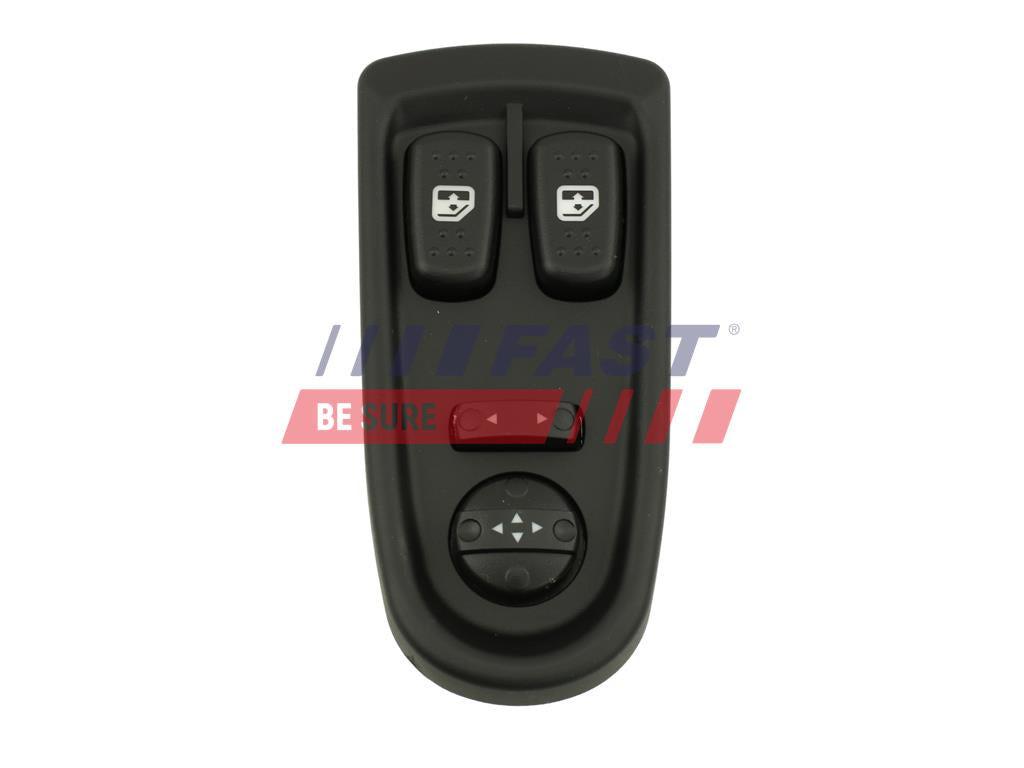 COMMUTATEUR/INTERRUPTEUR FENETRE IVECO DAILY 06> GAUCHE RETROVISEUR EXTÉRIEUR 8-PIN + 6-PIN.