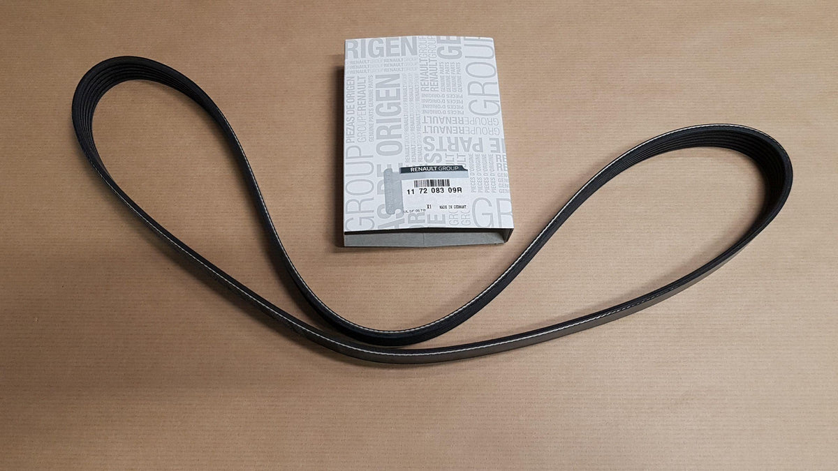 Courroie d’accessoires d’origine Renault — 6PK1197 — 117208309R — photographie de la pièce