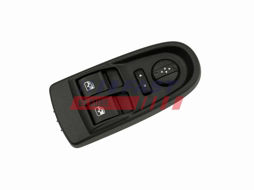 COMMUTATEUR/INTERRUPTEUR FENETRE IVECO DAILY 06> GAUCHE RETROVISEUR EXTÉRIEUR 12> 8-PIN + 6-PIN.