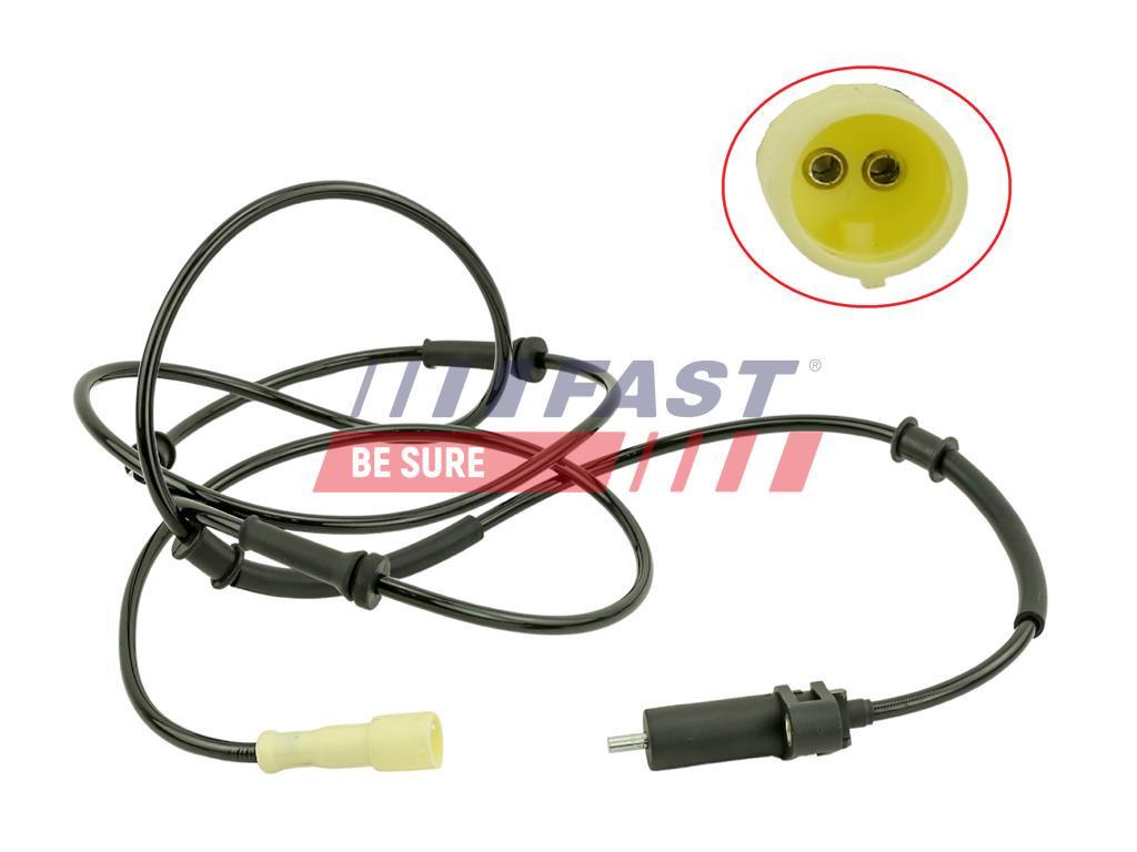 CAPTEUR ABS FIAT DUCATO 02> ARRIÈRE DROIT 2-PIN.