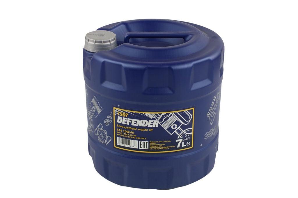HUILE MOTEUR - 10W40 MANNOL DEFENDER 7L.