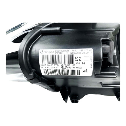 Pièce d'origine Phare droit pour Renault Megane III restylée 260100923R.