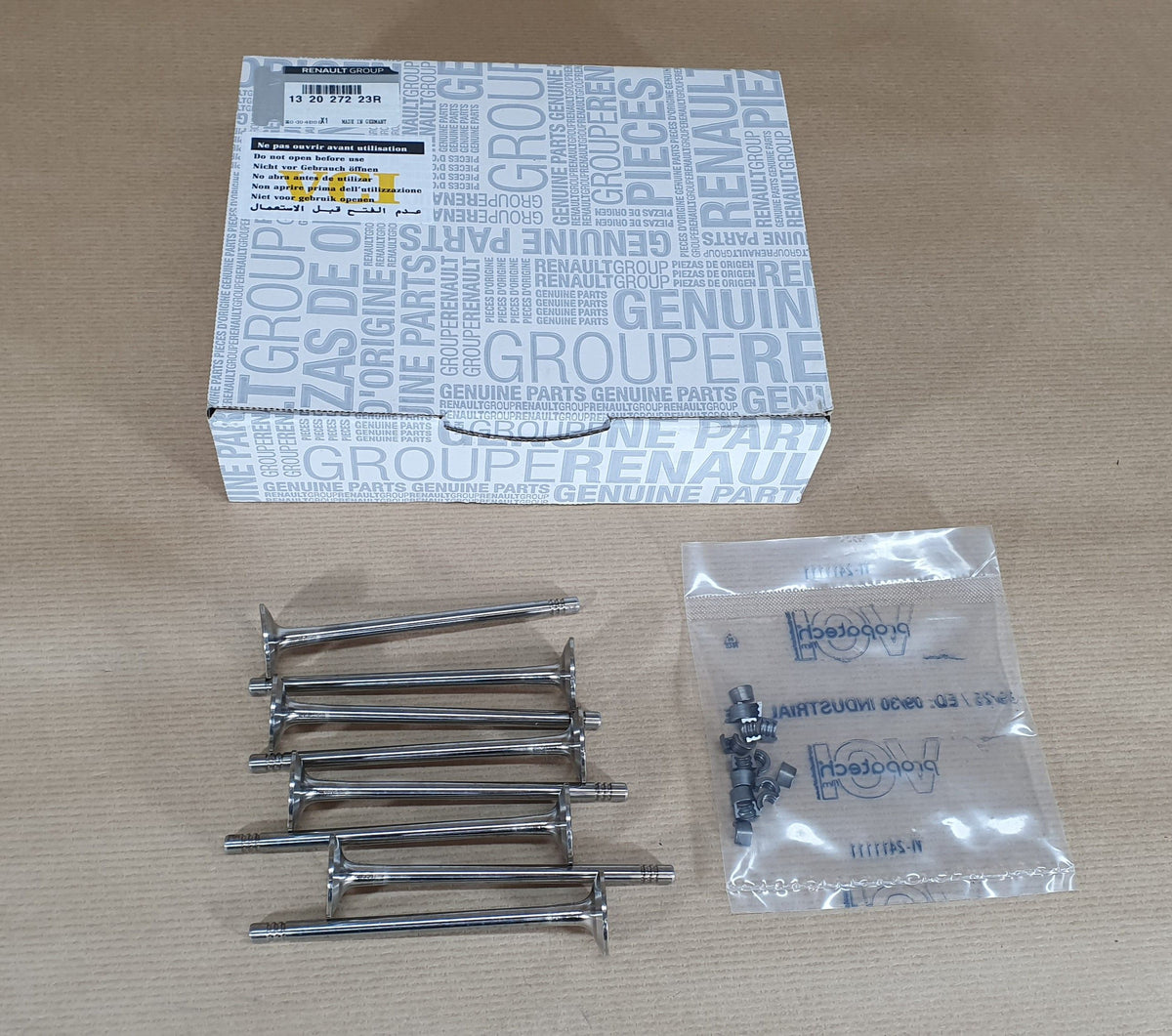 Soupapes d’échappement pour Renault Mégane III 0.9TCe — 132027223R — vue 1