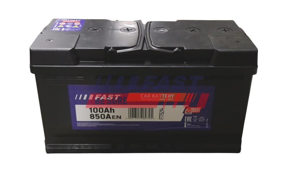 BATTERIE - 100AH 850A 353X175X190 P+.