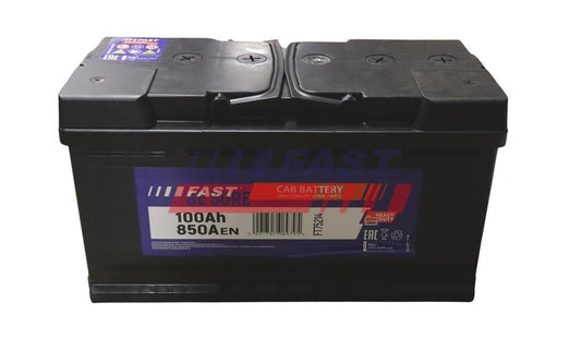 BATTERIE - 100AH 850A 353X175X190 P+.
