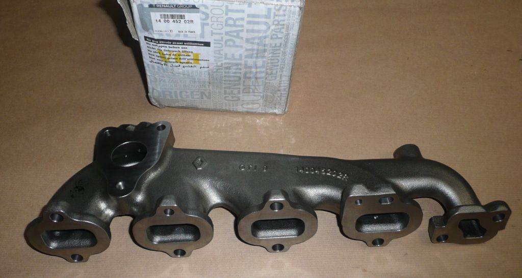 Collecteur d’échappement d’origine Renault — 1.6DCI 130 ch — 140045202R — photographie de la pièce