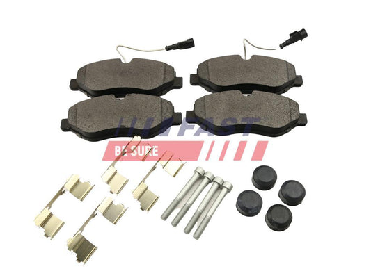 PLAQUETTES DE FREIN NISSAN CABSTAR 06> AVANT 2-CAPTEURS.