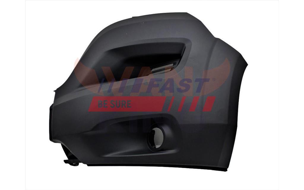 PARE-CHOCS FIAT DUCATO 14> AVANT G NOIR, HALOGENES LIGHT 18>.