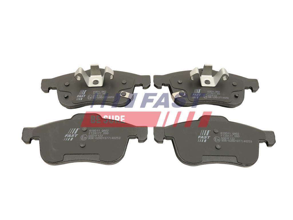 PLAQUETTES DE FREIN FIAT 500L 12> AVANT SANS CAPTEUR.