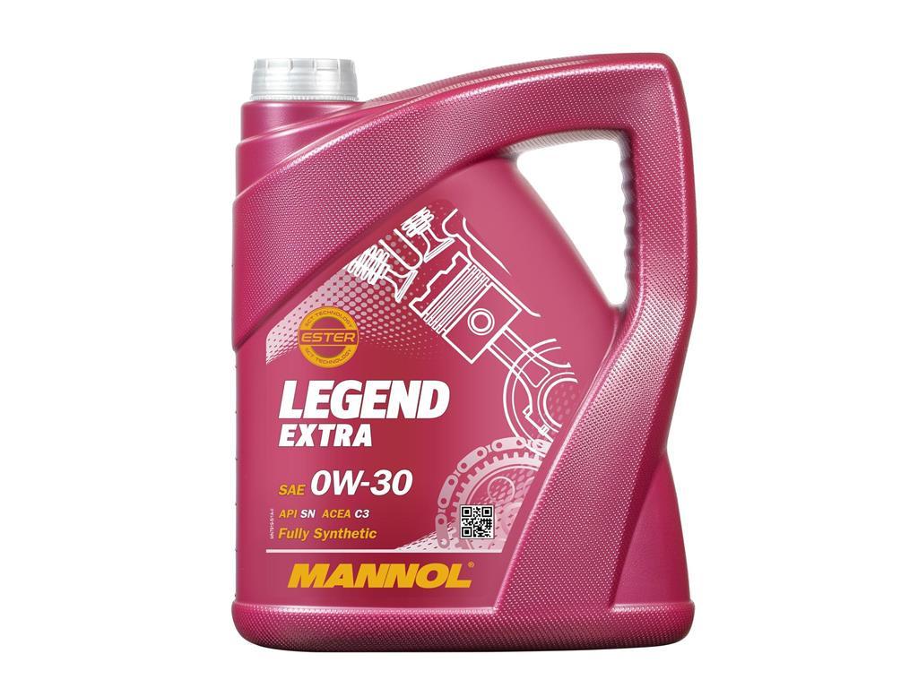 HUILE MOTEUR - 0W30 MANNOL LEGEND EXTRA ESTER C2/C3 5L.