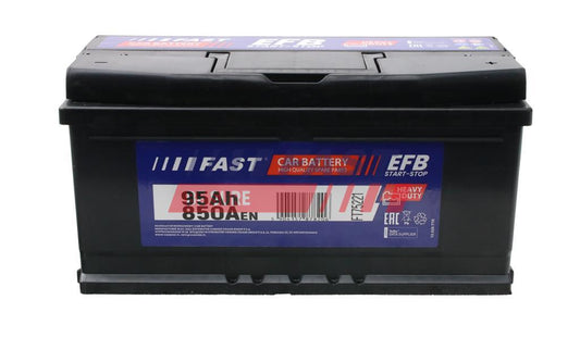 BATTERIE - EFB 95AH 850A 353/175/175 P+.