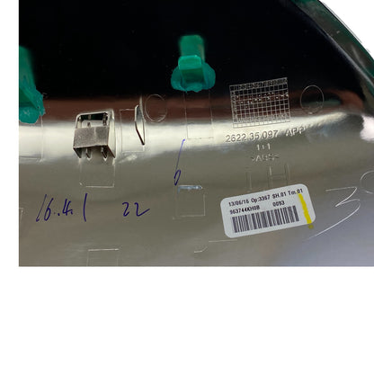 Pièce d'origine Coque de rétroviseur extérieur gauche chromée pour Nissan Navara D23 963744KH0B