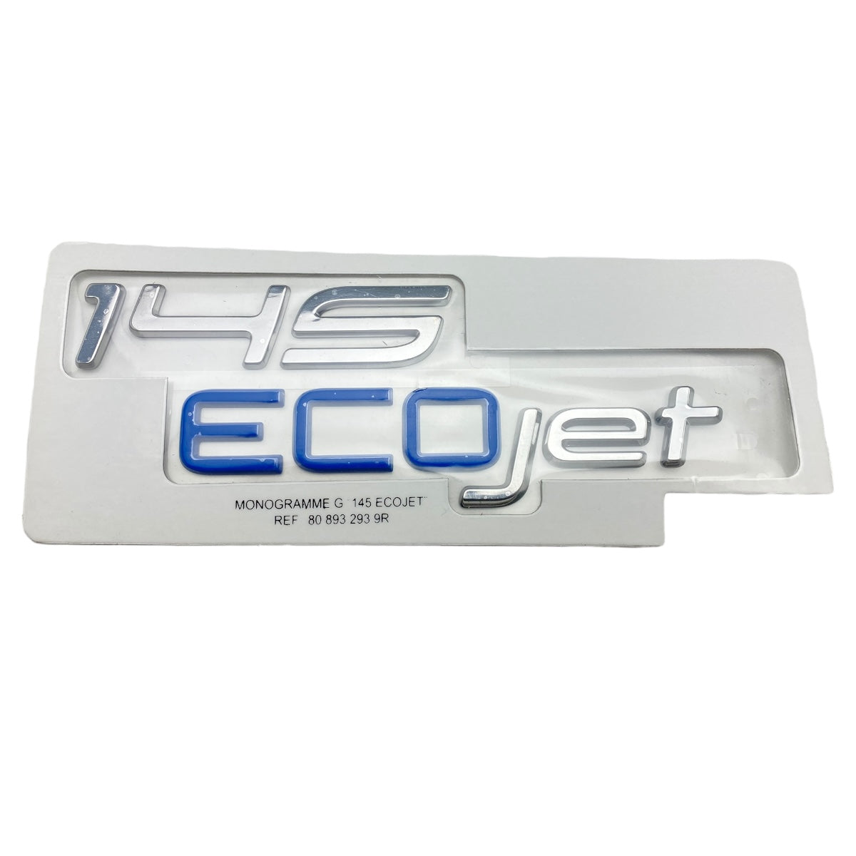 Emblème logo 145 ECOjet neuf d'origine Fiat Talento 808932939R