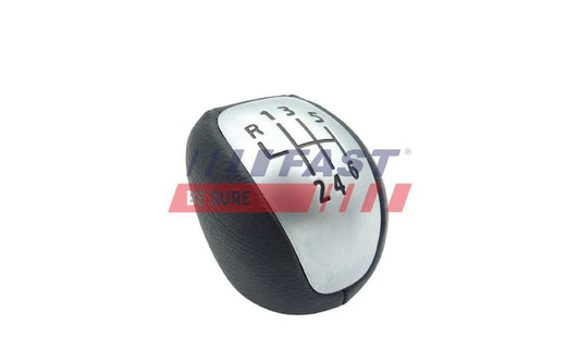 POMMEAU DE LEVIER DE VITESSE RENAULT LAGUNA III 07> CUIR 6-VITESSE OTWÓR 16 MM.