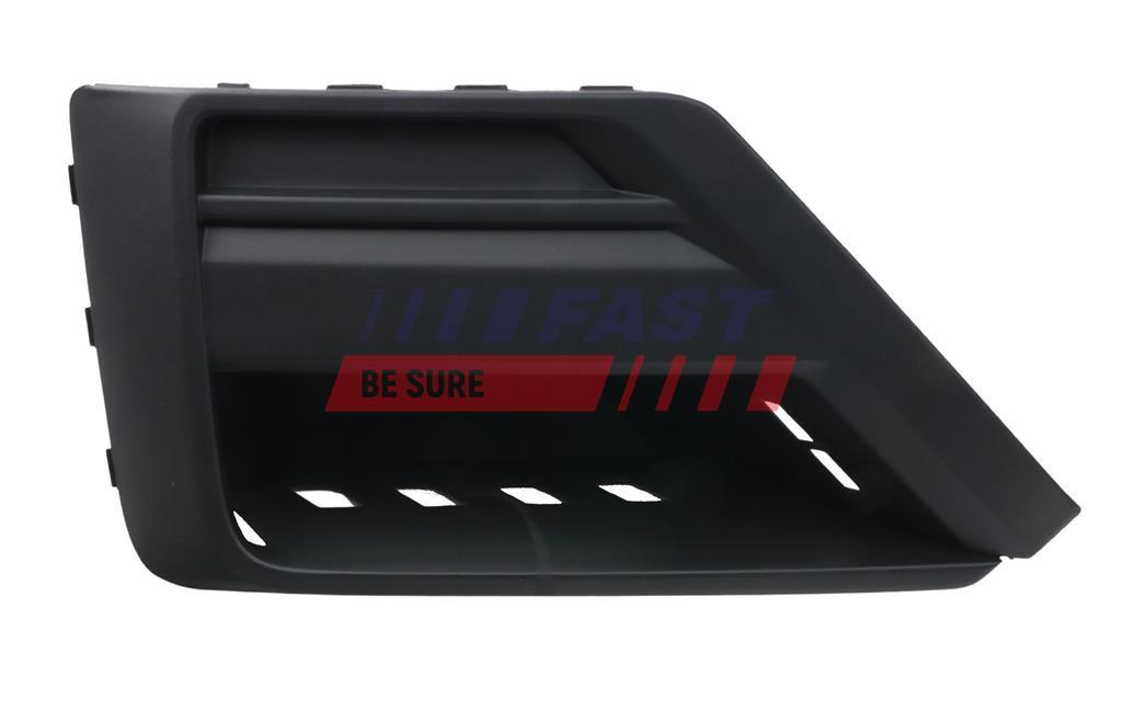 GRILLE DE VENTILATION, PARE-CHOCS VW CRAFTER II 16> GAUCHE NOIR.