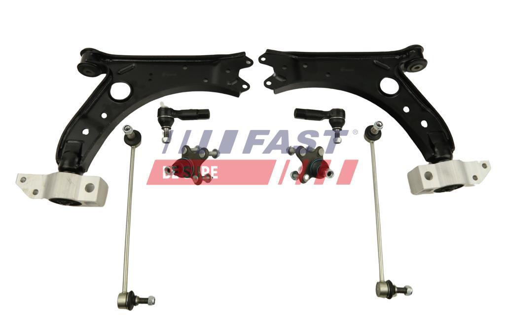 JEU DE BRAS DE LIAISON, SUSPENSION DE ROUE AUDI A3 8L 96> SET AVANT G+D 8P GOLF V WYK. BLACHA.