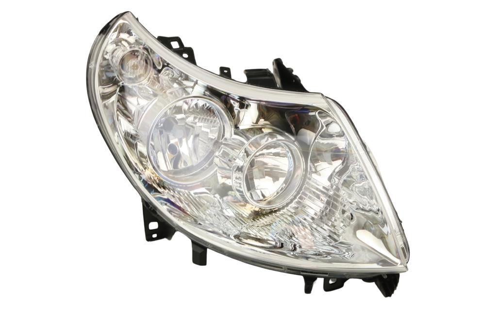 PHARE PROJECTEUR PRINCIPAL FIAT DUCATO 06> H7+H1 DROITE RÉGLAGE  ÉLECTRIQUE >10 S.TYP 8-PIN.