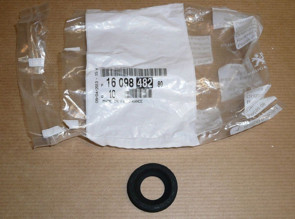 Joint d’injecteur d’origine PSA — 1.6HDi / 16V — 1609848280 — photographie de la pièce