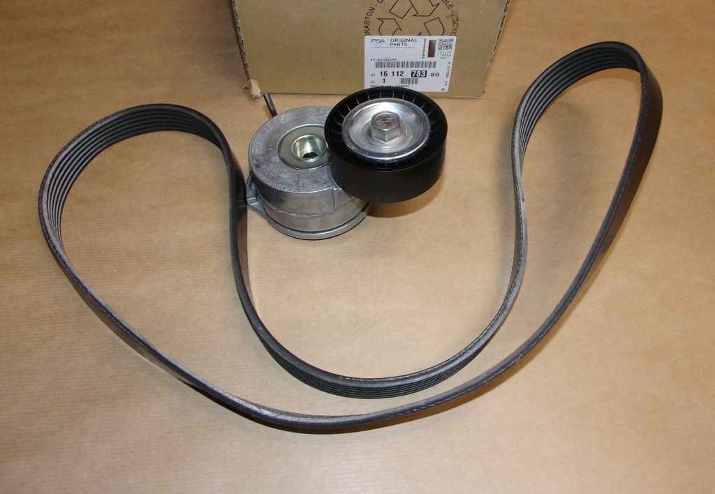 Tendeur de courroie d’accessoires d’origine PSA — Citroën / Peugeot 2.0HDI 16V 163 ch C5/508+6PK1245 — 1611278380 — photographie de la pièce