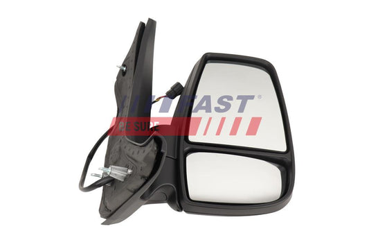 RETROVISEUR EXTÉRIEUR FORD TRANSIT 20> ÉLECTRIQUE COURT DROIT CHAUFFÉ WY5W 6-PIN.