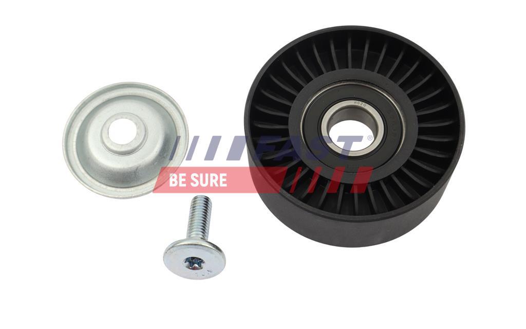 TENDEUR DE COURROIE TRAPÉZOÏDALE À NERVURES MERCEDES SPRINTER 06> 906 POULIE RENVOI 316/516 NGT 76X28MM.