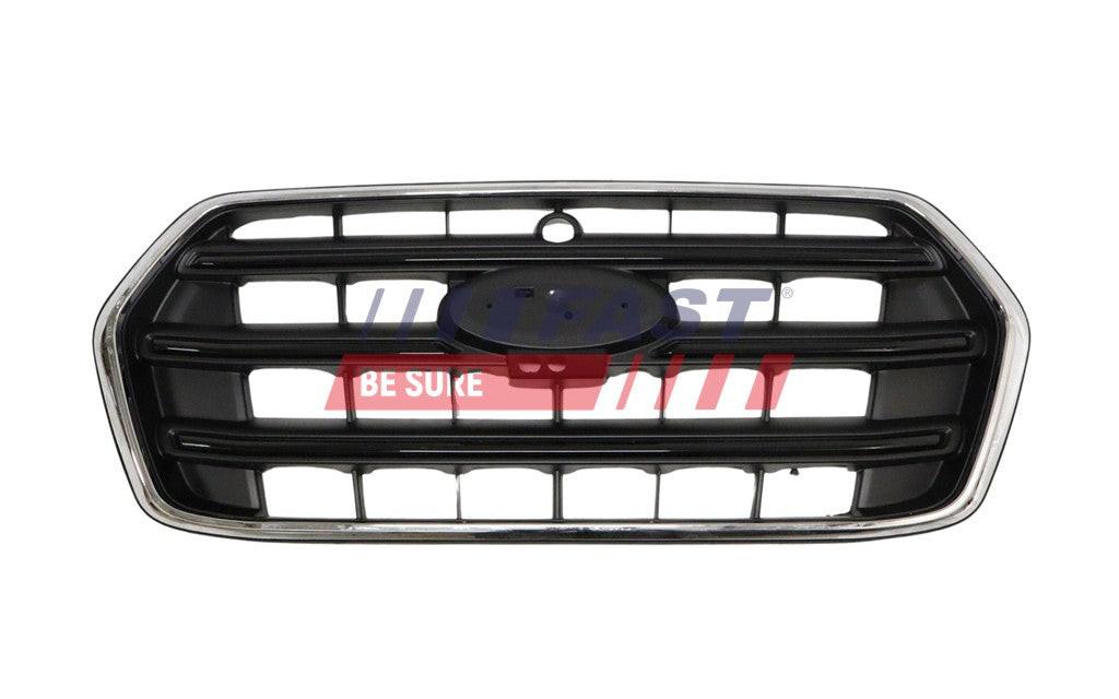 GRILLE DE RADIATEUR FORD TRANSIT 20> CHROM.
