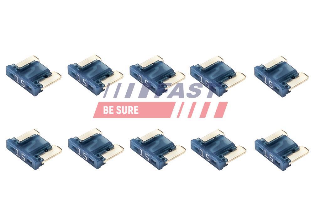 FUSIBLE - TYPE PLAQUETTE/BLADES TP MINI TYP II 15A (10 PSC).