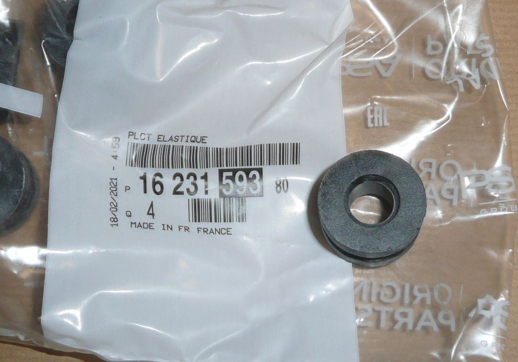 Support de filtre à air d’origine PSA — Citroën / Peugeot 1.2/1.6HDI 1 pièce — 1623159380 — photographie de la pièce d’origine