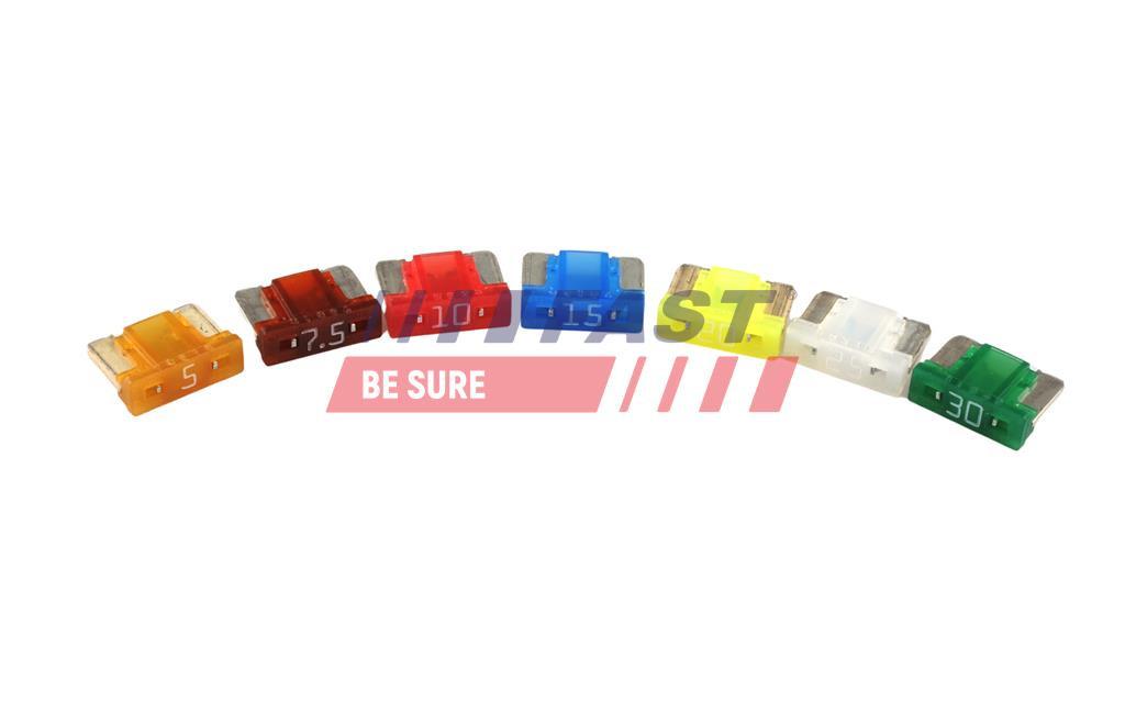 FUSIBLE - TYPE PLAQUETTE/BLADES MINI TYP II   5A-30A.